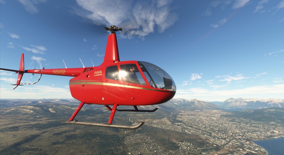 Die Helikopter-Designs von Frank D. Robinson sind unverkennbar.