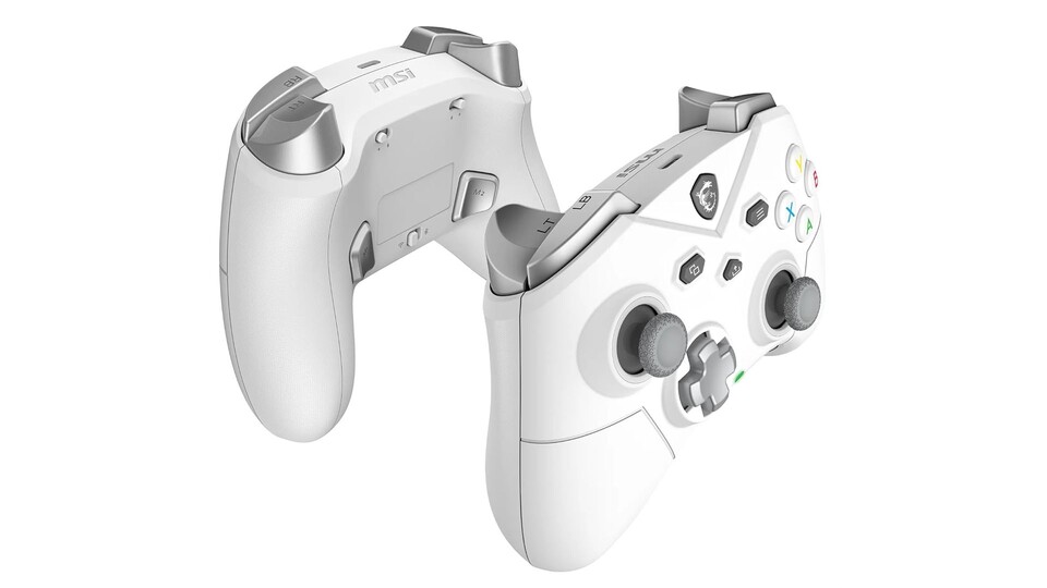 Die Trigger lassen sich mit physischen Schaltern zu normalen Tasten umschalten – je nach Spiel echt hilfreich.