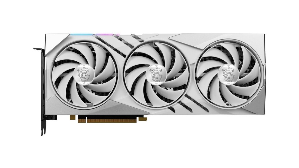 Dank effizientem TRI-FROZR-3 Kühldesign kann die MSI Geforce RTX 4070 Ti Super Gaming X Slim White stets die volle Performance abliefern!