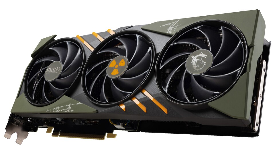 Die MSI GeForce RTX 4070 Ti Super im Stalker 2-Design ist zweifelsohne eine der schicksten Grafikkarten, die ihr derzeit kriegen könnt!