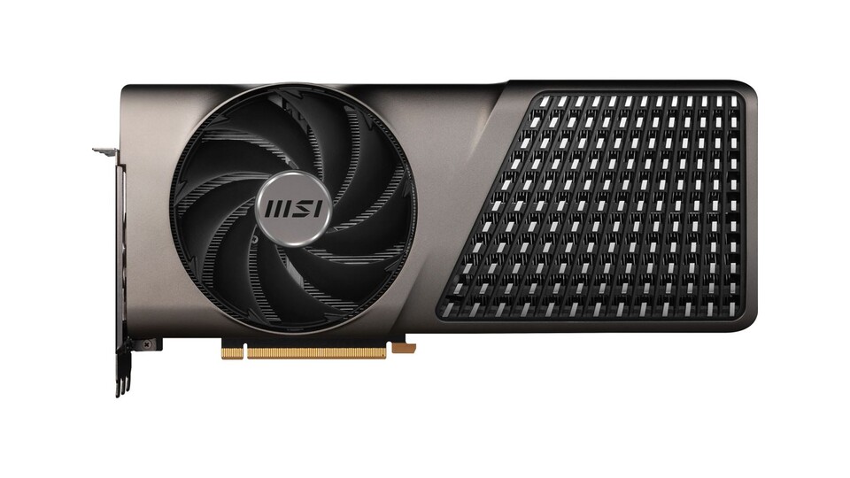 Die MSI GeForce RTX 4080 Super verfügt über ein schlankes Design, das in eurem PC-Gehäuse besonders platzsparend ausfällt.