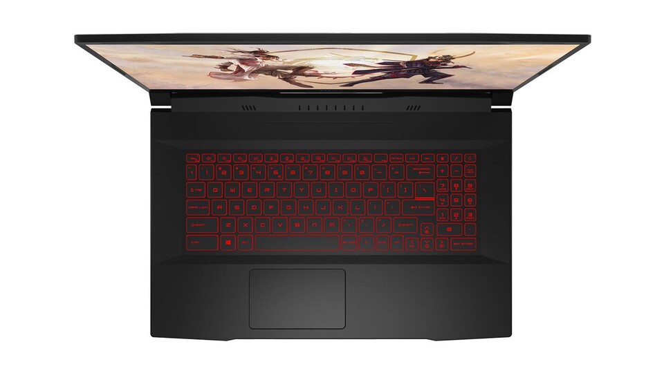 Die robuste Tastatur besitzt extra Gaming-Hot-Keys und einen integrierten Nummernblock.