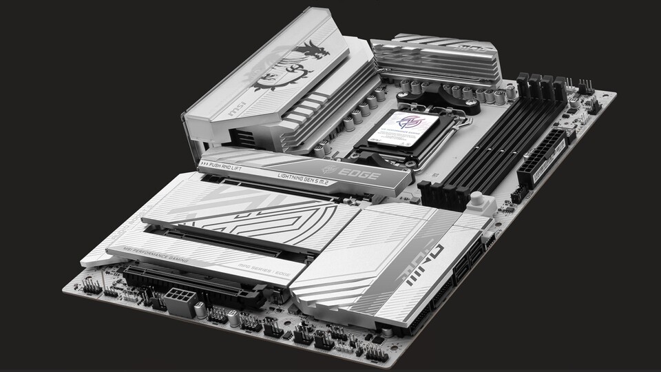 Das MPG X870E EDGE TI WIFI ist ein starkes Board für dieses Setup.