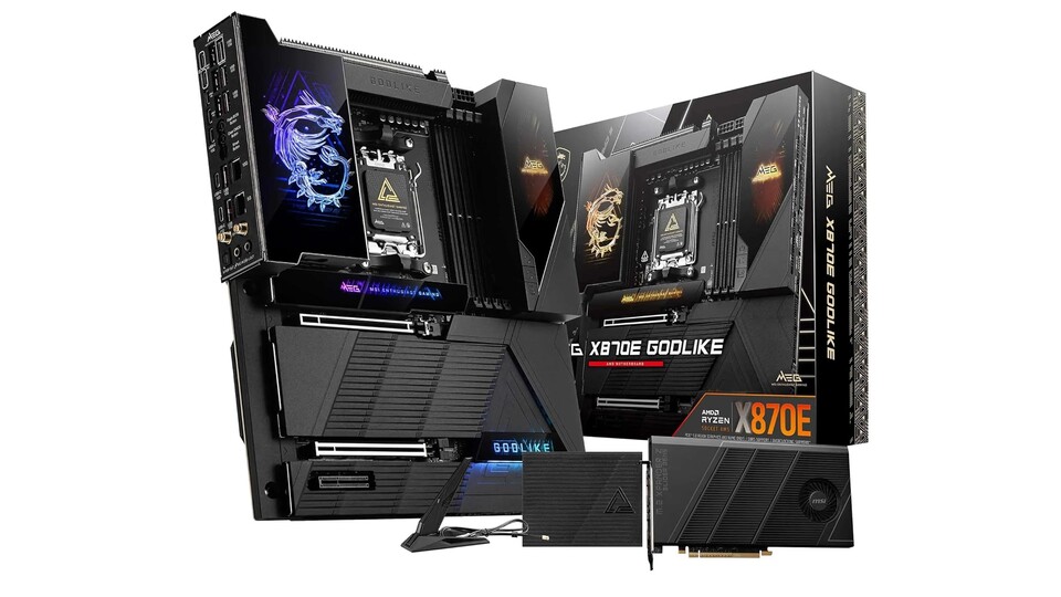 Dieses High-End-Mainboard verfügt über allerhand Zubehör und sogar ein OLED-Display!