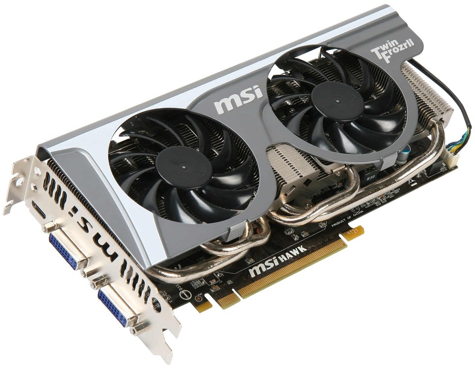 Die MSI N460GTX Hawk gefällt von uns von allen getesteten Geforce GTX 460 bisher am besten.