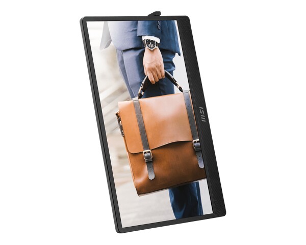 Die vertikale Aufstellung ist perfekt bei der Bearbeitung von Excel-Tabellen. (Quelle: MSI)