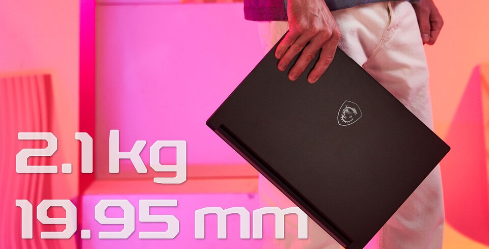 Das leichte Notebook erfüllt alle Anforderungen, um immer mit dabei zu sein!