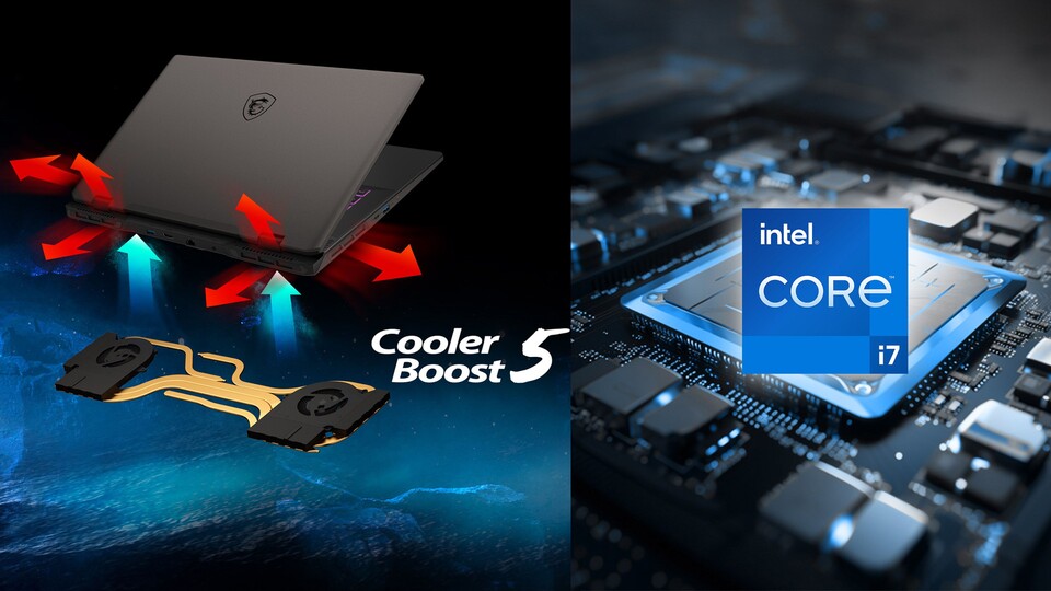 Mit dem coolen MSI Sword 17 HX Laptop laufen eure Spiele superflüssig und die Grafik ist gestochen scharf!