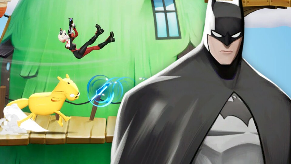 Batman, Harley Quinn und Superman treffen in MultiVersus auf Looney Tunes, Game of Thrones und mehr.