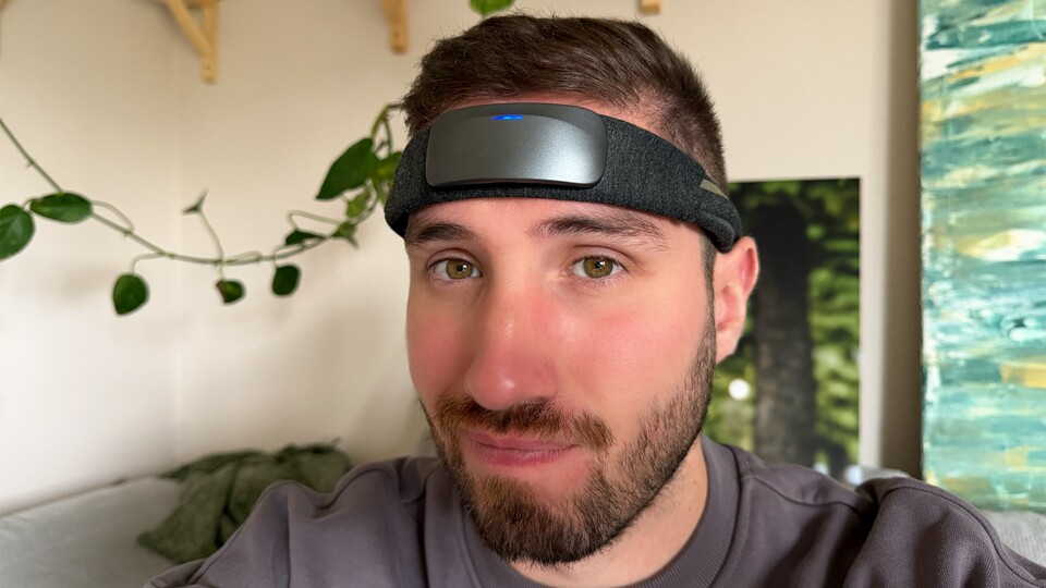 Ja, das Muse-Stirnband ist nicht gerade der Inbegriff von »Stylish«. (Bild: Patrick S. GameStar Tech)