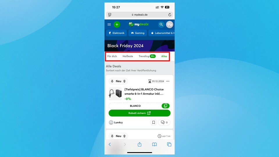 Das Schnäppchenportal »mydealz« profitiert von einer großen Community.