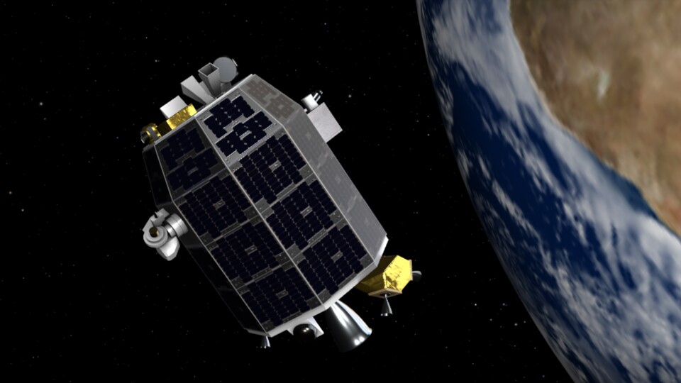 Das ist nur eines der vielen Nahaufnahmen aktueller Satelliten in NASAs kostenloser Browser-Simulation.