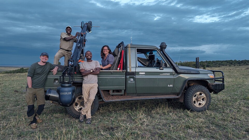 Ein Teil des Teams der Filmemacher. (Bildquelle: National Geographic)