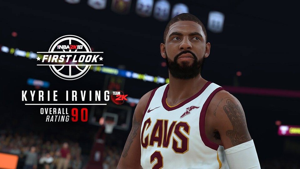 NBA 2K18 - Kyrie Irving hat vor Saisonstart die Mannschaften gewechselt.