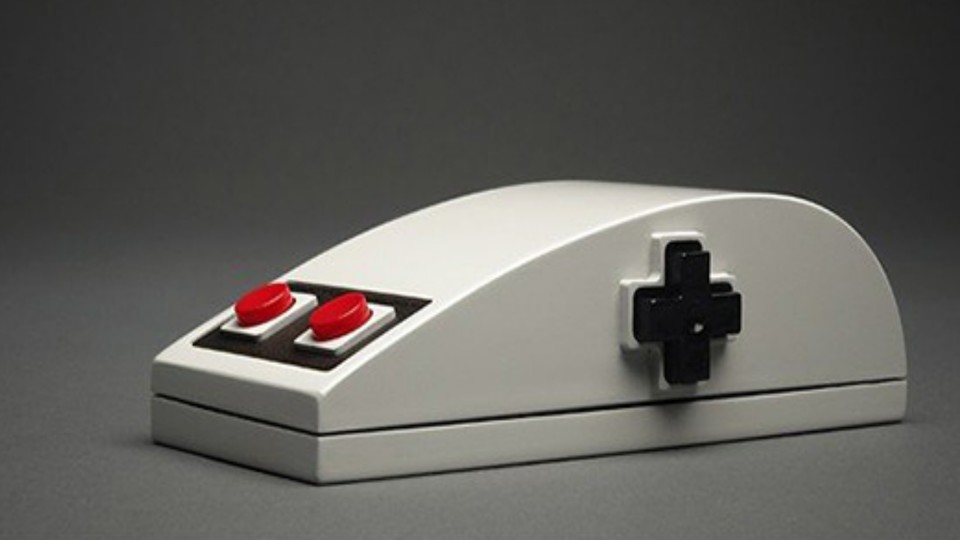 Maus in Retro-Optik: 8BitDo legt bei der Maus N30 Wert auf schlichtes Design im NES-Stil.