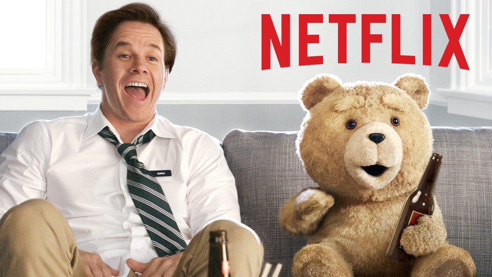Im Mai gibt's auf Netflix einiges zu Lachen, zum Beispiel mit Mark Wahlberg und Ted.