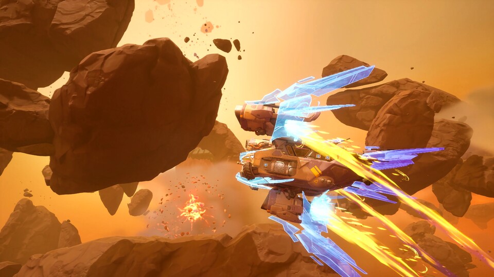 Mit dem neues Raumschiff Outlaw sind 2-Mann-Expeditionen ein Träumchen.