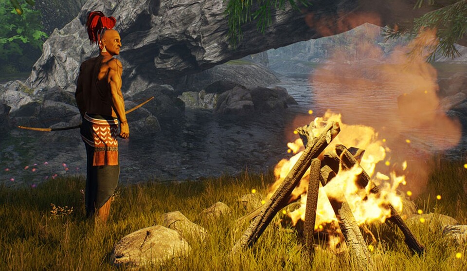 Kein Dutch Oven in New Dawn: Der Gusseisentopf kommt erst seit dem 17. Jahrhundert zum Einsatz und war das Standard-Kochzubehör für Trapper, Pioniere und Siedler.