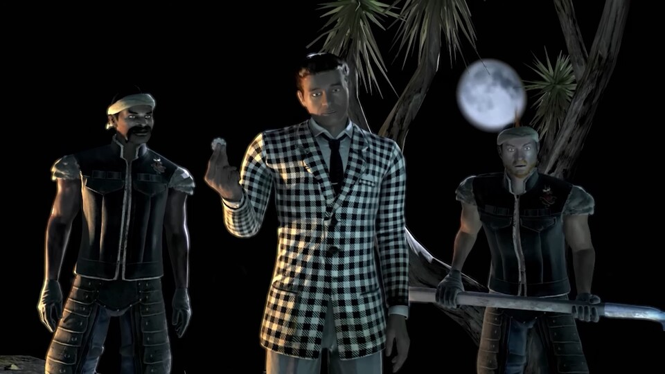 New Vegas beginnt mit einem abgekarteten Spiel, das für uns fast im Grab endet.