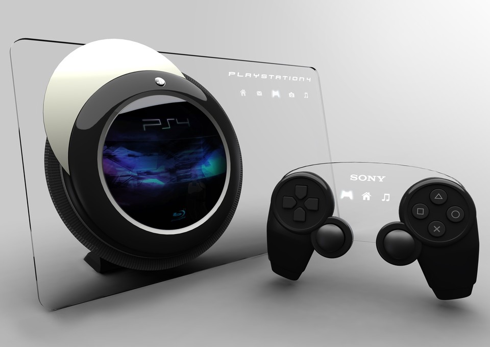 So wird die PlayStation 4 ganz sicher nicht aussehen, aber man wird ja mal etwas spinnen dürfen. 