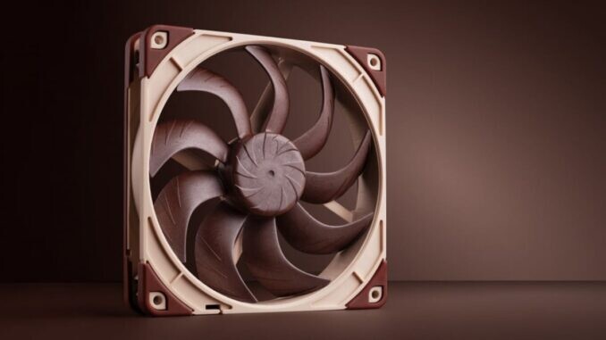 Der 140mm Lüfter mit dem leicht zu merkenden Namen NF-A14x25 G2 wird auch einzeln verkauft. (Bildquelle: Noctua)