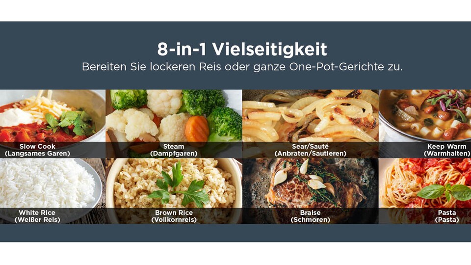 Knopf drücken, warten, schmecken lassen - dieses Prinzip soll mit dem neuen Ninja-Küchengerät vollumfänglich gelingen.