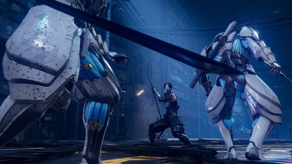 Freut euch auf flotte Action gegen fiese Cyber Ninjas!