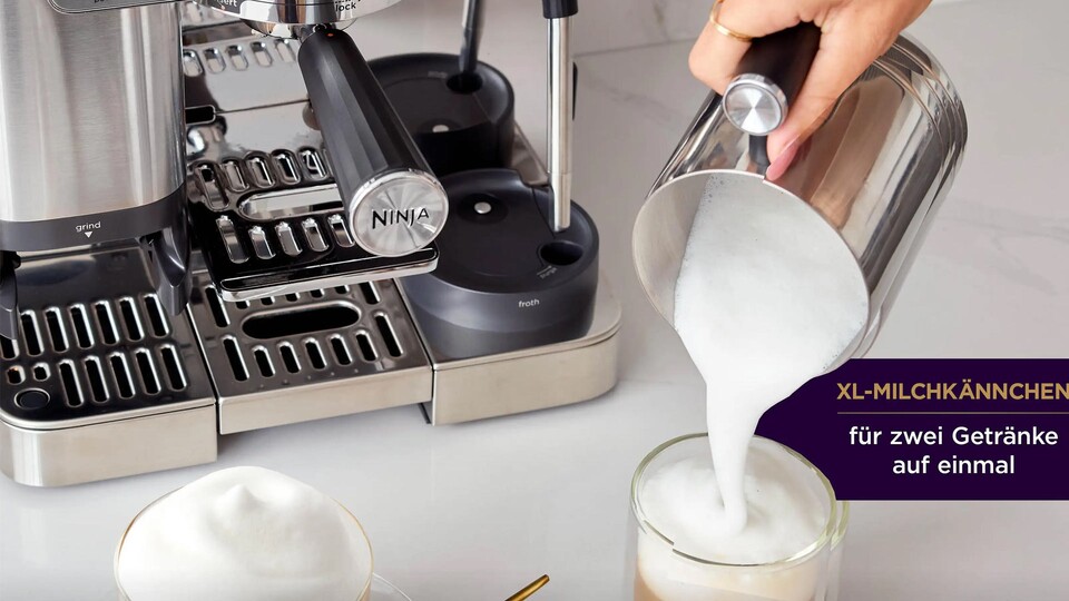Hier gibts Milchschaum in jeder Form und aus jeder Milch.