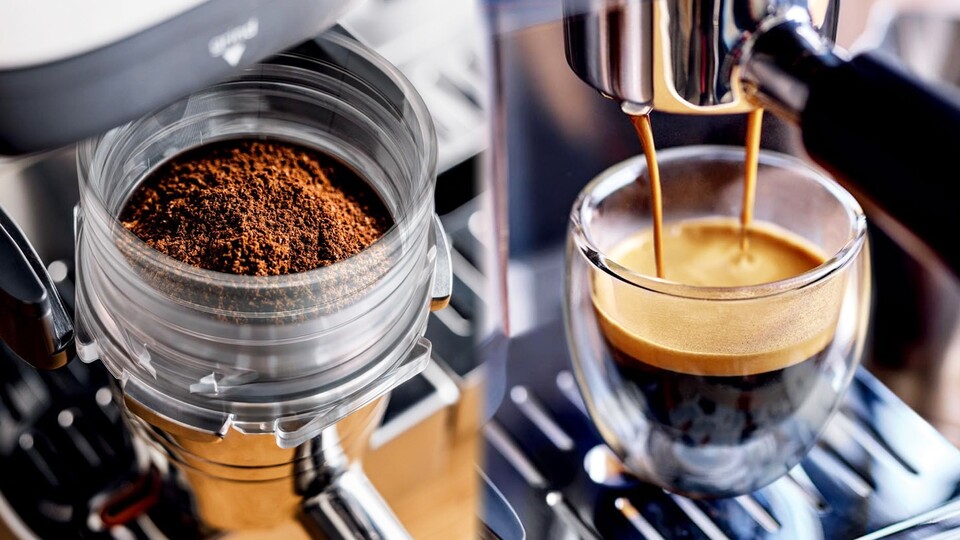 Die Kaffeemühle der Luxe Essential ist mit einer Waage ausgestattet, sodass ihr immer die perfekte Menge habt – egal für welche Anwendung.