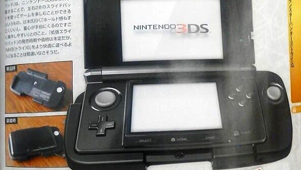 Für den zweiten Stick muss der 3DS in einen separaten Kasten gesteckt werden.