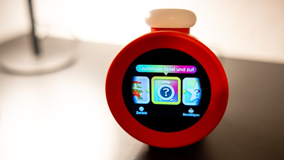 Ich nutze meistens den Shuffle-Modus, bei dem per Zufall Töne aus Nintendo-Spielen abgespielt werden. (Bildquelle: GameStar Tech)