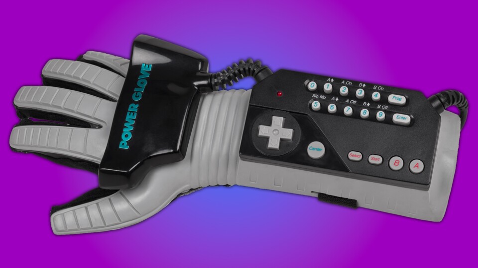 Vielen bekannt, von den wenigsten getragen: der Nintendo Power Glove. (Bild: Nintendo)