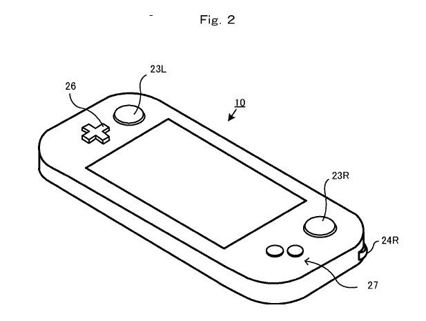 Zum Nintendo NX ist bisher noch fast nichts bekannt - immerhin gibt es diese Zeichnung eines Controller-Patents.