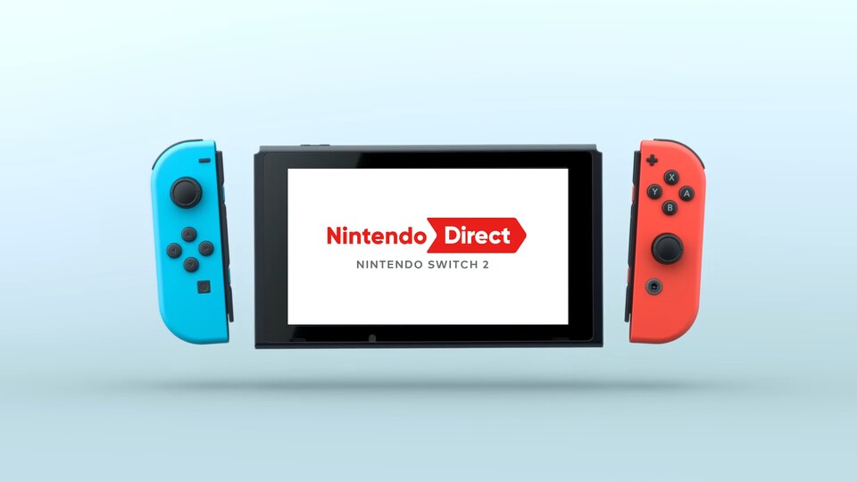 In weniger als zwei Monaten wird Nintendo die Switch 2 offiziell in einem Nintendo Direct vorstellen. Quelle: Nintendo