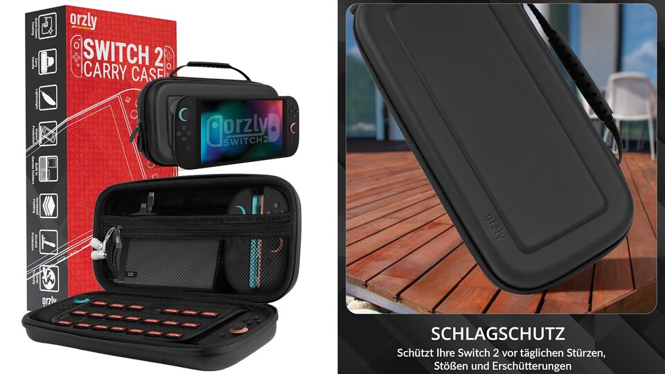 Diese coole Tragetasche bietet optimalen Schutz für eure Nintendo Switch 2