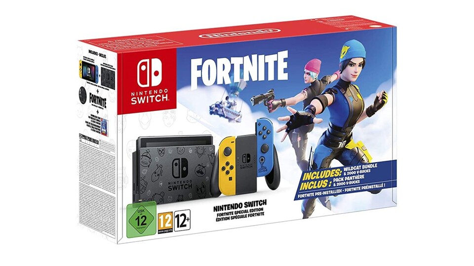 Nintendo Switch Fortnite Special Edition: Erscheint am 30. Oktober, ist aber bereits vorbestellbar.