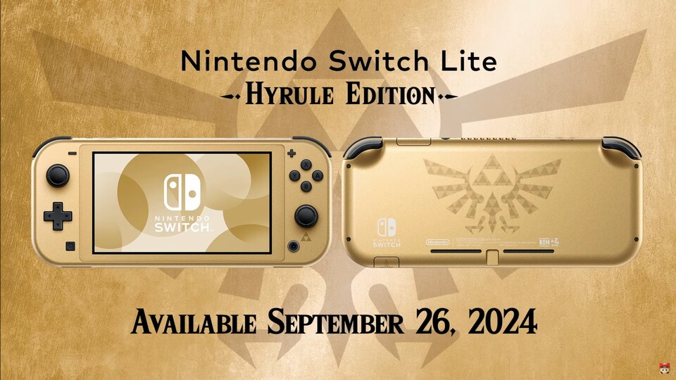 Die neue Nintendo Switch Lite: Hyrule Edition erscheint zeitgleich zu Echoes of Wisdom.