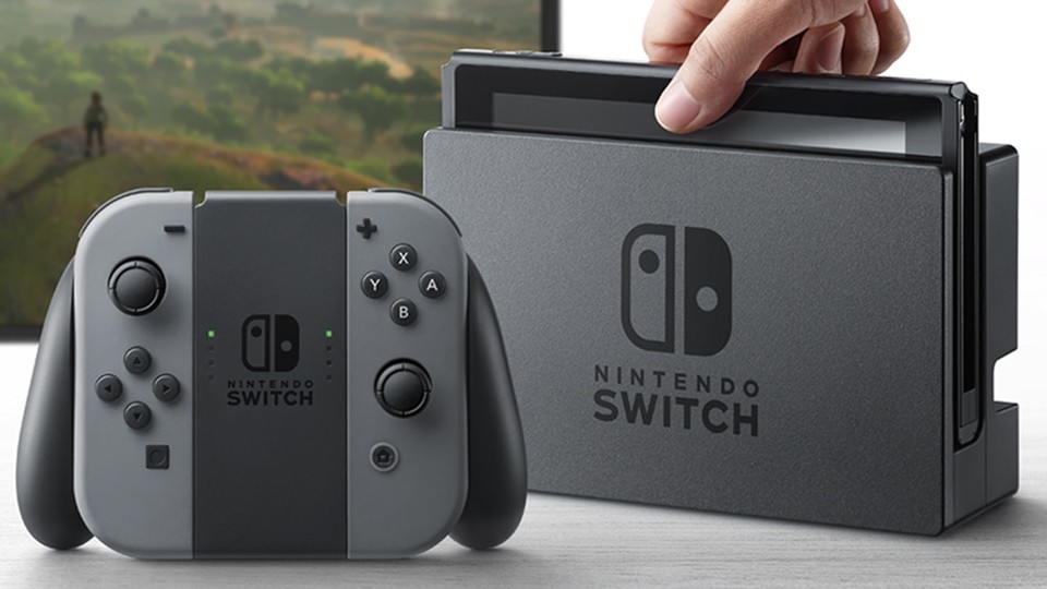Die Nintendo Switch wird es vorerst nur als Paket mit der Docking-Station geben.