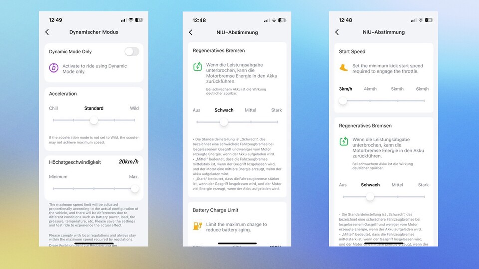 Die App ist übersichtlich und bietet allerhand Features.