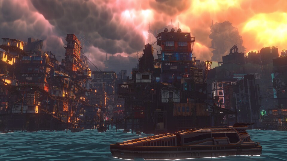 Der Hafen von Nivalis ist immerhin sauber genug, um daraus Fische zu angeln. Oder einfach etwas zu cruisen.