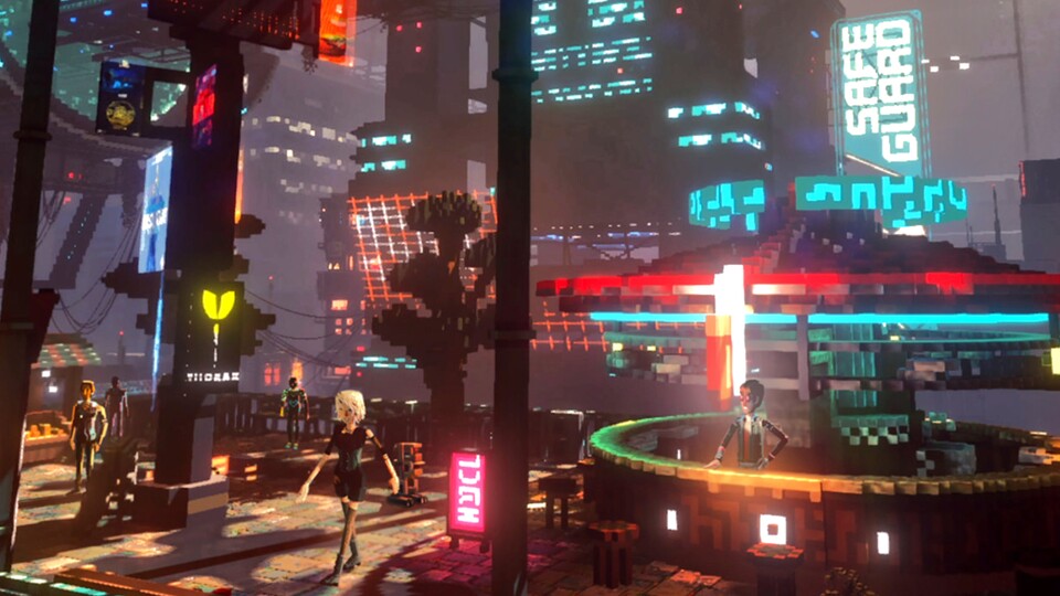 Nivalis wird eine Lebenssimulation in der neon-düsteren Cyberpunk-Welt von Cloudpunk.