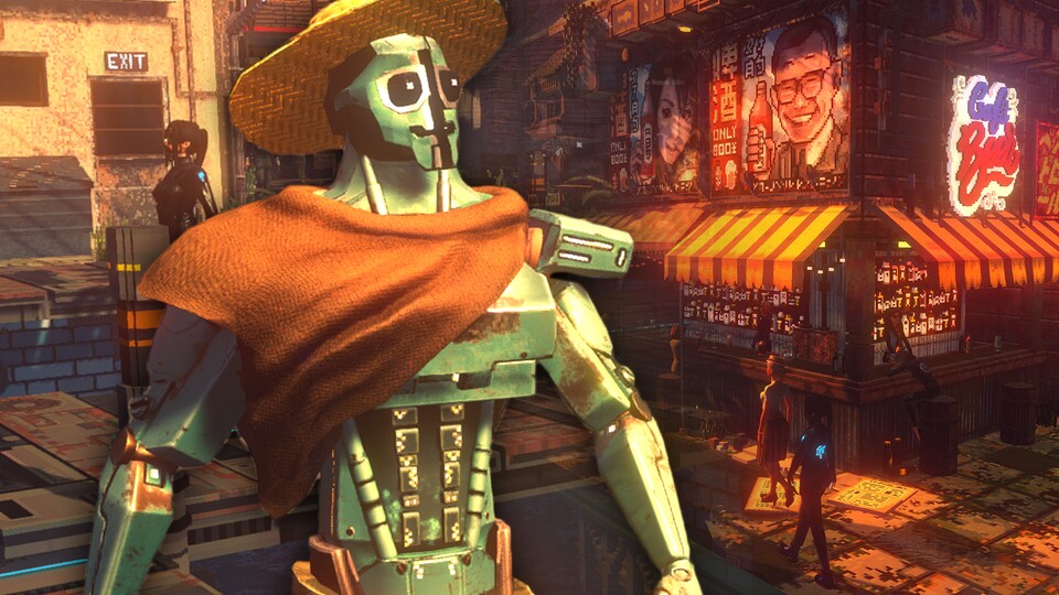 Ungefähr so schaut Miffy auch, wenn sie durch die von Kriminalität verseuchten Straßen einer Cyberpunk-Stadt schlendert.