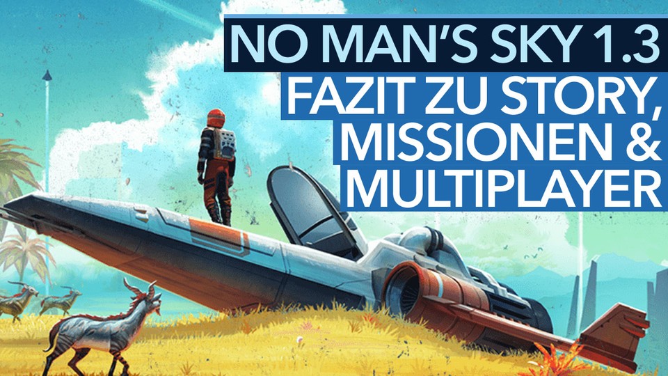 No Mans Sky 1.3 - Video-Fazit: Mega-Update »Atlas Rises« mit Story, Missionen + Multiplayer bringt die Stimmungs-Wende