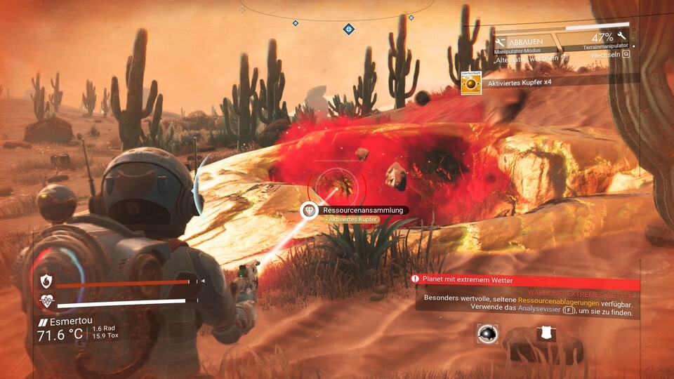 In No Man’s Sky liegt euch ein gewaltiges Universum voller neuer Planeten zu Füßen.