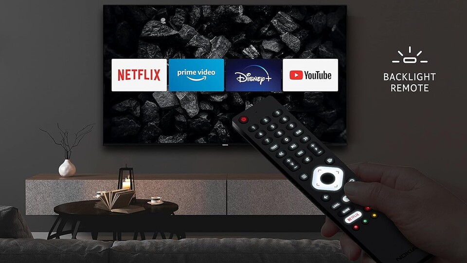 Bluetooth-Fernbedienung und integrierter Chromecast - hier habt ihr Android auf eurem TV!