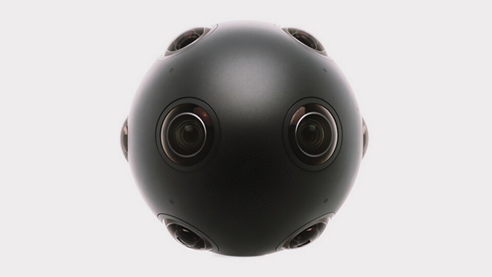 Nokia Ozo ist eine 360-Grad-Kamera samt Mikrofonen für Virtual-Reality-Aufnahmen.(Bildquelle: Nokia)