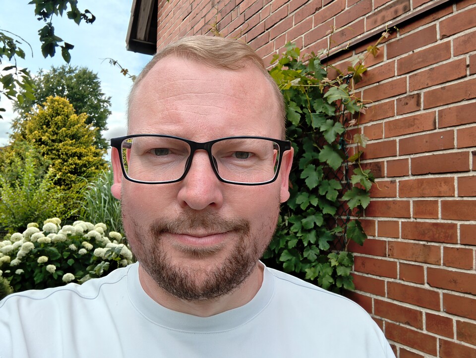 Bei direktem Tageslicht