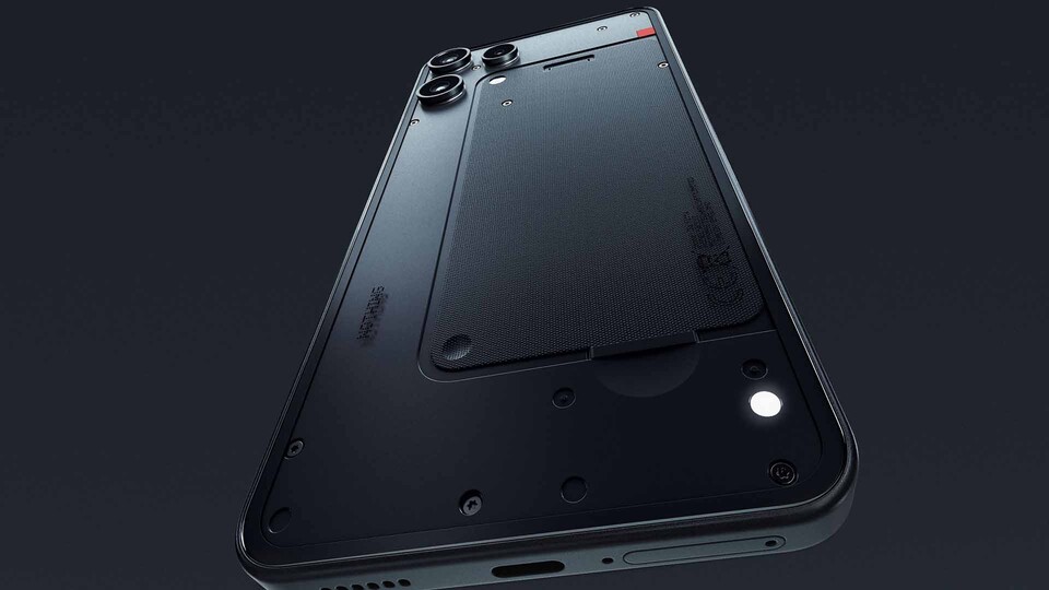 Das transparente Design mit Glyph Light macht das Nothing Phone (3a) Lite schon auf den ersten Blick einfach unvergleichlich.
