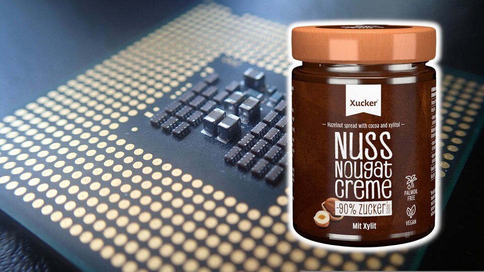 Nuss-Nougat-Creme statt Wärmeleitpaste auf der CPU - kann das gutgehen? (Bildquelle: PixabayTobias DahlbergAmazon)