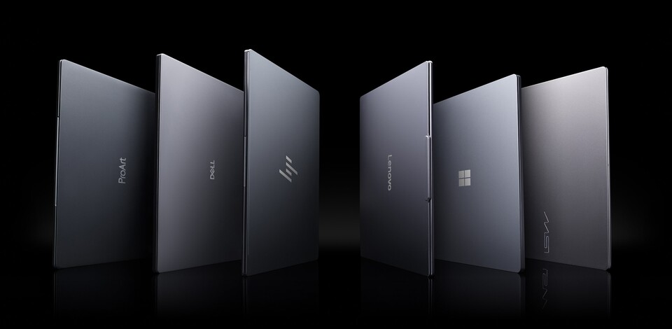 Erste Laptops mit Nvidia Spark wurden von Dell, HP, MSI, Lenovo, Asus und Microsoft angekündigt. (Quelle: Nvidia)